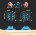 EMS Electronic Pulse Massager for Muscle Stiffness Soreness and Stress Mini butterfly Massage Pad Rechargeable with Box.. 