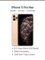 Apple iPhone 11 Pro Max - 64 GB - PTA Approved - 6.5. 