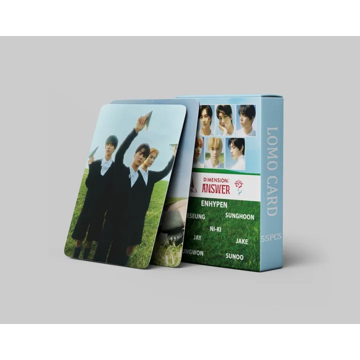55pcs/set%20Enhypen%20Photocards%20Dimension%EF%BC%9AAnswer%20Lomo%20Cards%20SUNGHOON%20postcard%20-%20Image%206
