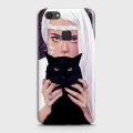 Trendy Wild Black Cat Case For vivo V7 Plus. 