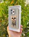 NIMMY brand Original  billionaire series bulldog case in natural titanium,black,purple for apple iphone 15/14 series. 