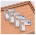 4 Pcs Child Baby Safety Silicone Triangle Shape Protector Table Corner Edge Protection Cover. 