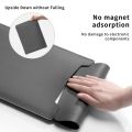 13 15 inch Professional Adjustable Stand Laptop Sleeve with Mouse Pad Shockproof Tablet Case Colorful PU Leather Computer Bag for HP/Dell/Surface Office. 