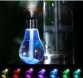 USB  Bulb Humidifier  With Colorful Changing Lights  Bulb Humidifier For Room.. 