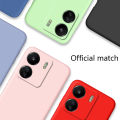 Sroof For Redmi 13C Liquid Silicone Macaron Candy Color TPU Shockproof Soft Phone Case Shell Protector Back Cover. 