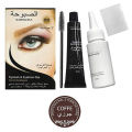 15 Minute Fast Tint Easy Dye Eyebrow Gel Waterproof Natural Eyelashes Dye Tint Gel Eyelash Brown Cream Eye Makeup. 