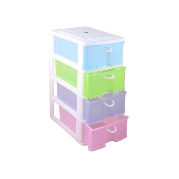 Plastic Storage Drawers - Multicolour
