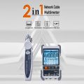 ET618 Network Cable Tester with LCD Display Analogs Digital Search POE Test Cable Wiremap Tester ID Mapping Tool. 