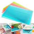 4 PCS Fridge Shelf Liners, EVA Refrigerator mats, Refrigerator Liners, Easy to Clean and Dry, Washable, Fridge Mats Liners Pad Size (45x29cm). 
