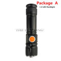 USB Rechargeable LED Flashlight, Zanflare F1 LED Torch 7 Light Modes, IP68 Waterproof, Cree XPL V6, 18650 Tactical Flashlight. 