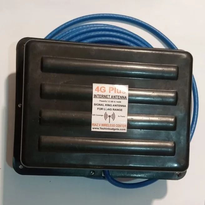 8/8 4G Antenna with 50+ft wire for Zong, jazz, Ufone, Telenor, Ptcl Devices and Routers