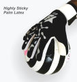 GOALKEEPER GLOVES  4mm GERMAN GRIPPY LATEX PALM  NEOPRENE BACKHAND  BHL SPORTS. 