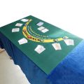 Durable Felt Cloth Game Tablecloth Double-sided Roulette Blackjack Poker Table Top 60*90CM Casino Table Mat Chess&Card Room. 
