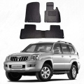 Toyota Prado 7D Floor Mat ( Flat Style ) 3PCS - Model 2002-2009 Prado Best Floor Mats | Prado 7D | Prado Mat | Mix Thread. 