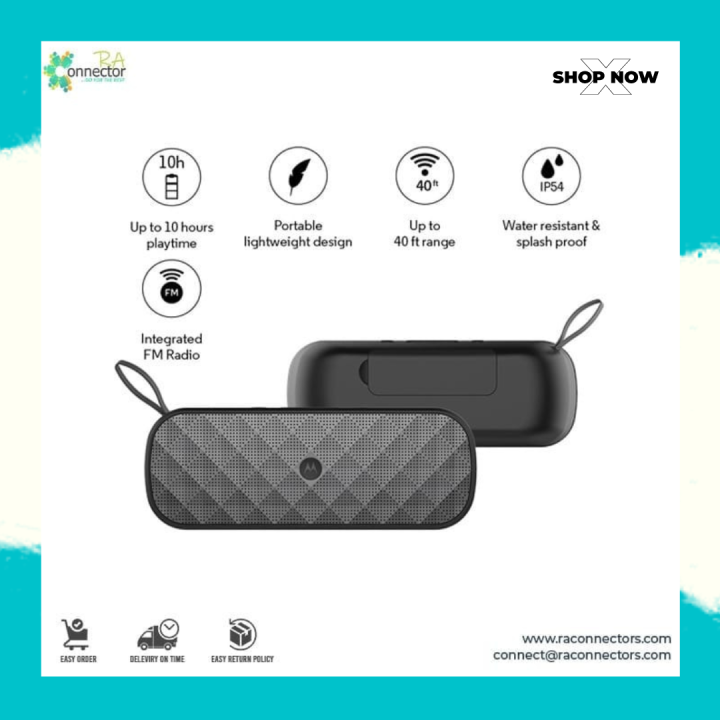 Motorola%20Sonic%20Play+%20275%20%20Bluetooth%20Wireless%20Speaker%20-%20SP007%20Black%20-%20Image%203