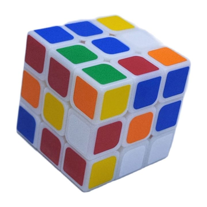 Stickerless 56mm Warrior S Rubiks Cube 3x3 - Magic Speed Cube Puzzle Toys Rubik's Cube 3x3, Memory and Responsiveness Rubik Cube, Concentration Rubic Cube ( 56mm ) Rubix Cube