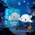 Lego Toys Ocean Series Animal Building Blocks Clownfish Turtle Dolphin Crab Education Toy Birthday Gift for Kids. 