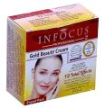 INFOCUS Gold Beauty Cream with 12 Effects For Women and Men 18 Gram. 
