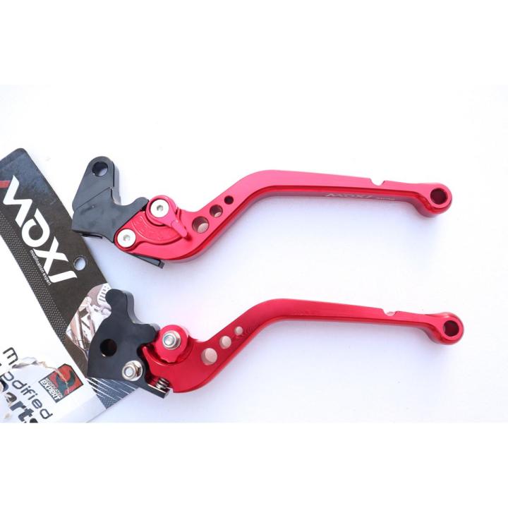 Moxi Fancy Clutch And Brake Levers-Only For Yamaha Ybr 125 / G Colors : Red