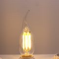 Retro LED Light Bulb E27 4W 220V Retro Lamp Vintage Candle Light Globe Ball Led Filament Bulb LED Edison Bulb High Transmittance for Lamps, Chandelier etc. 