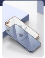 For iPhone 6s / iPhone 6 Back Cover + Wrist Strap Fashion Shiny Maple leaf Plating Square Bumper Phone Case Soft TPU Silicone Shockproof Protective Cover. 