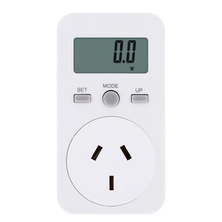 US Plug Plug-in Digital LCD Energy Monitor Power Meter Electricity Electric Usage Monitoring Socket