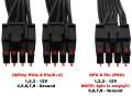 Corsair 8 Pin Male to Dual PCIe 8(6+2) Pin Moduler PSU Graphic Card Power Cable. 