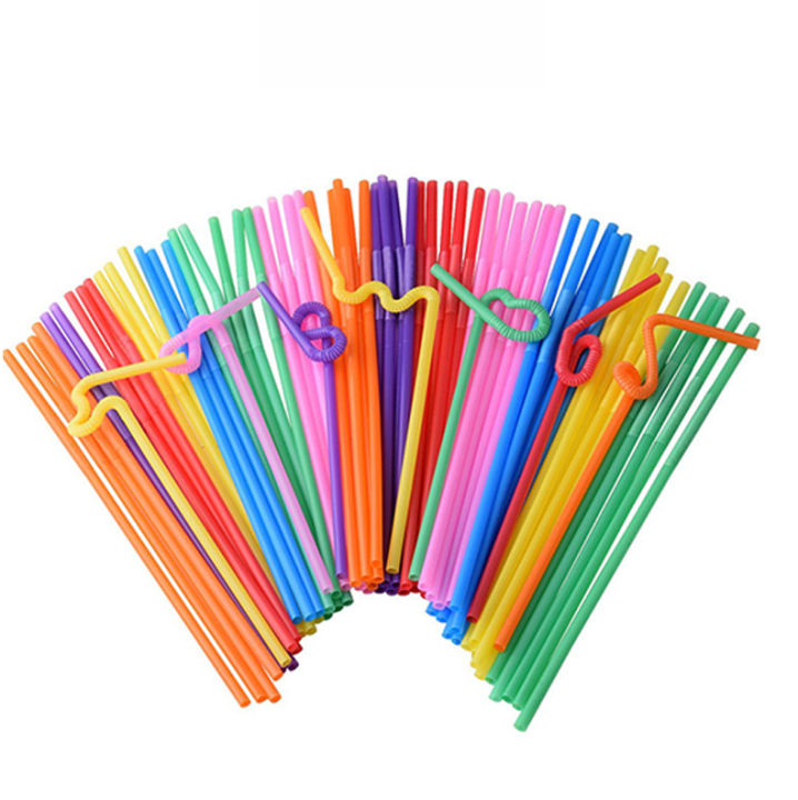 100PCS%20Multicolor%20Plastic%20Straws%20Kitchen%20Beverage%20Disposable%20Drinking%20Straw%20Cocktail%20Wedding%20Party%20Accessories%20-%20Image%205