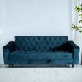 Sofa Combed Cgreen 3 Seater Stylish Tafteen Design Colour Can be Customised {{ Special offer }}. 