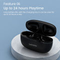 Slway Lenovo HT05 TWS Bluetooth Earphones Wireless Earbuds Sport Headphones Stereo Headset with Mic Touch Control Ready Stock. 