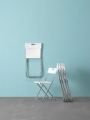 IKEA : GUNDE : Foldable Chair White color. 