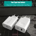 PD 18W Quick Charge QC 3.0 4.0 Mobile phone Fast Charger for iPhone Xs 11 Pro Max 8 Plus X PD USB-C Type-C to Lighting USB Cable. 
