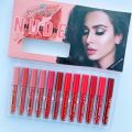 Pack of 06 & 12 Matte Liquid Lipglos Set - New Nude Lipgloss Set. 