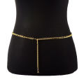 Punk Exaggerated Metal Chain Body Chains Lady Sexy Retro Single-Layer Alloy Waist Chain Gm2100. 