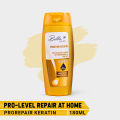 Bella Lilac - ProRepair Keratin Care Smoothing Shampoo - For Strengthens And Repairs, Deep Nourishment And Protect + Smooth & Frizz Free, Sulphate Free Formula180 ML. 