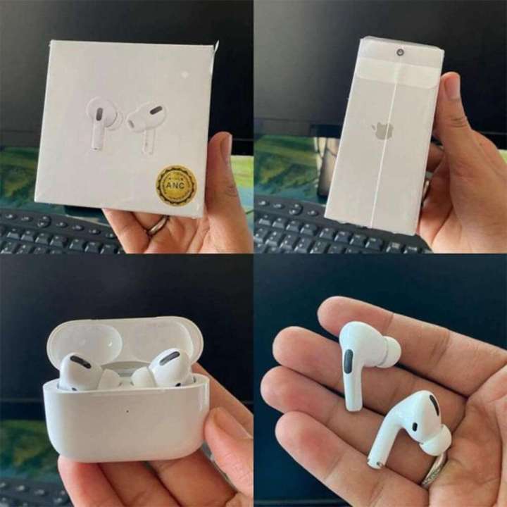 AirPods_Pro titanium ANC Wireless Earbuds Bluetooth 5.0, Super Sound