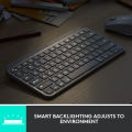 Logitech MX Mini Keys Wireless Keyboard (Pale Grey). 