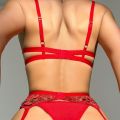 Sexy and revealing clothing, sleepwear, pure desire uniform set, no shedding stockings, romantic lingerie, women's split body. 