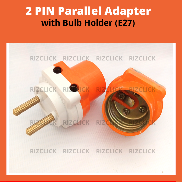 Bulb Holder and Plug Socket, Multicolour - Variation E27 - B22 - 1 Pcs