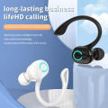 New S10 Bluetooth Wireless Single Hanging In Ear Business Earphones Sports Running. 
