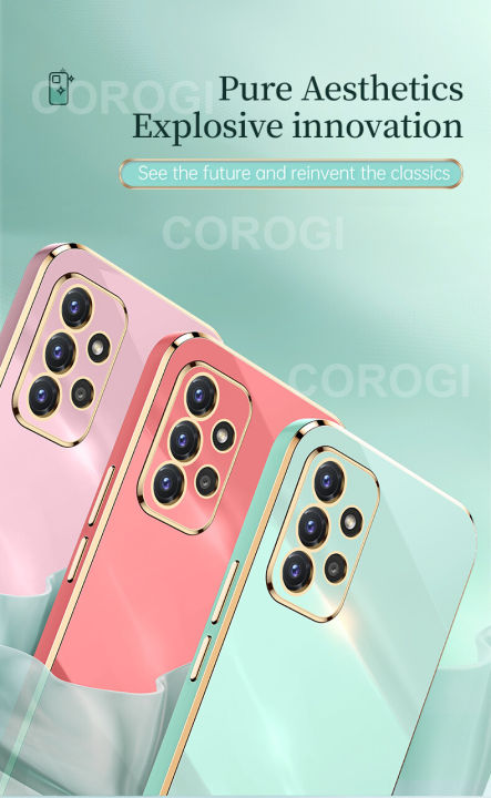 For%20Samsung%20Galaxy%20A32%20Back%20Cover%20Shiny%20Plating%20Square%20Bumper%20Soft%20Silicone%20Shockproof%20Protective%20Case%20-%20Image%209