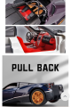 1/24 Pagani Huayra Dinastia Alloy Sports Car Model Diecasts Metal Racing Car Simulation Sound Light Childrens Gift Toy. 