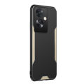 For OPPO Reno 11F Case Alunum Metal Matte Cover Soft Silicone Frame Camera Protection Cover for OPPO Reno11 F Back Cover Phone Cases. 