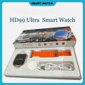 HD99 Ultra Smart Watch Men Women Bluetooth Calls Ultra Series 8 Smartwatch Temperature Measuring Health Monitoring Fitness Bracelet 1.44 Inch HD Screen With Wireless Charging. 