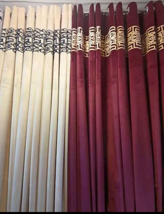 Velvet%20Border%20Curtains%20-%201%20Pair%20(2%20Pcs)%20-%20%20Laser%20cut%20Border%20Design%20-%20Customised%20-%20Image%202