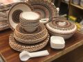 Premium Quality Melamine 65 Piece Dinner Set/ 100% Double glaze Melamine Dinner Set(FOR 8 PERSON). 