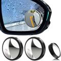 Car Round Mirror Original Glass Rear view Blind spot Mirror Wide-angle lens - 2 pcs. 