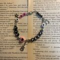 Lil peep beaded bracelet Stars Hearts Bracelet, Grunge, Y2k, Fairy Bracelet, Coquette, Fairycore, Beaded Bracelet. 