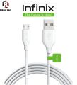 Original Infinix Data Cable - Micro USB for Android - Fast Charging 2.0 Amp Infinix Data Cable - High-Speed Infinix Data Cable for Android Devices - Infinix Data Cable Original for Fast Charging & Data Transfer. 