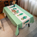 Custom tablecloth fabric cotton linen small fresh pastoral dining table coffee table cloth modern minimalist ins rectangular home. 